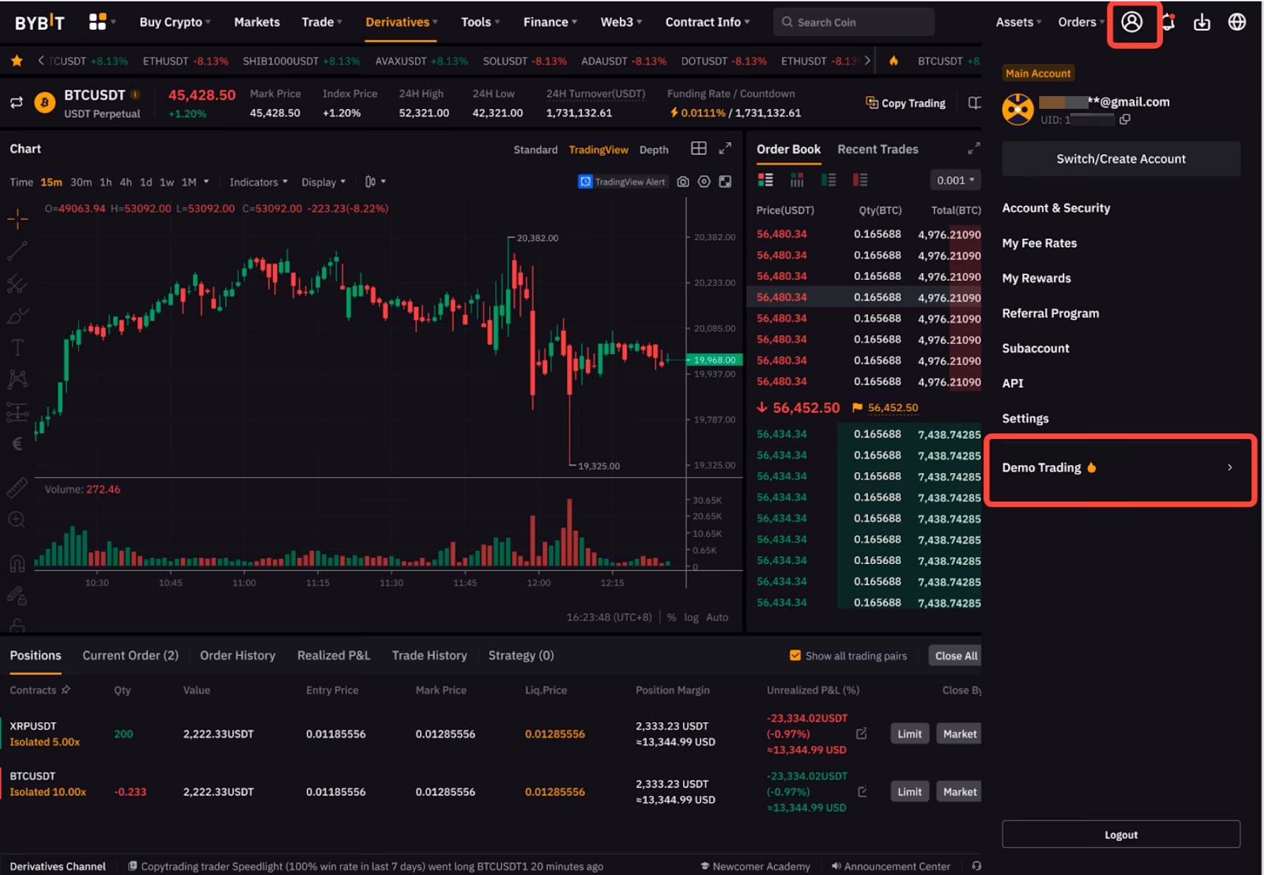 ¿Existe alguna cuenta demo para operar con criptomonedas?