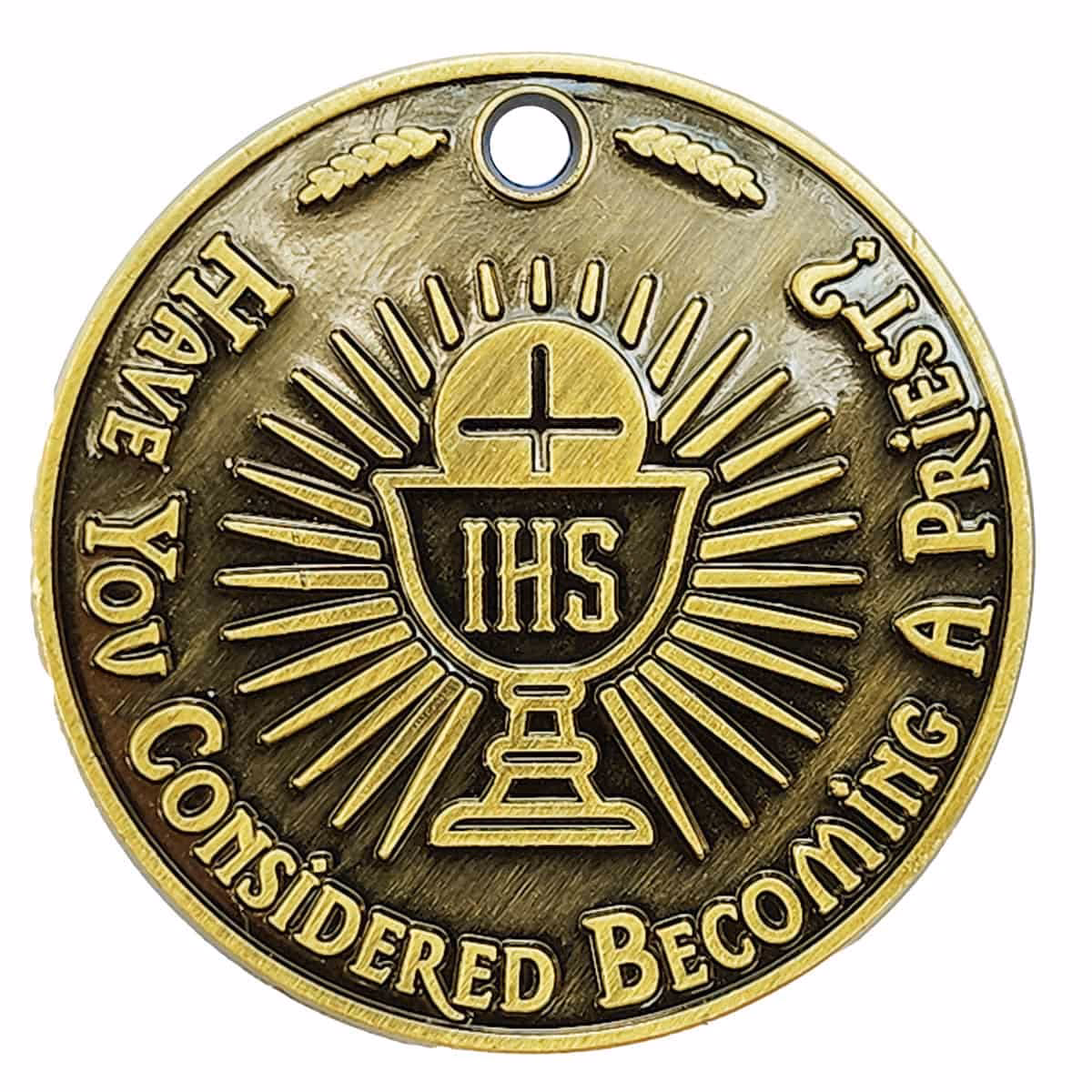 What is a prayer coin?