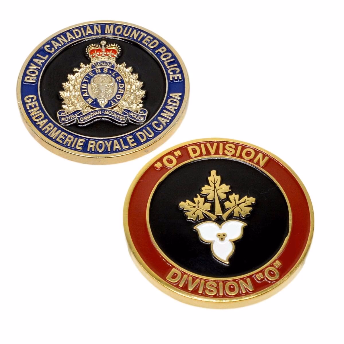 What is an RCMP challenge coin?