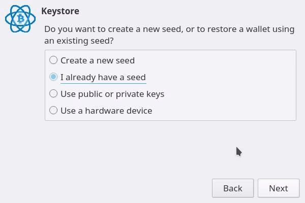 ¿Cómo recupero mi monedero Electrum con la semilla?