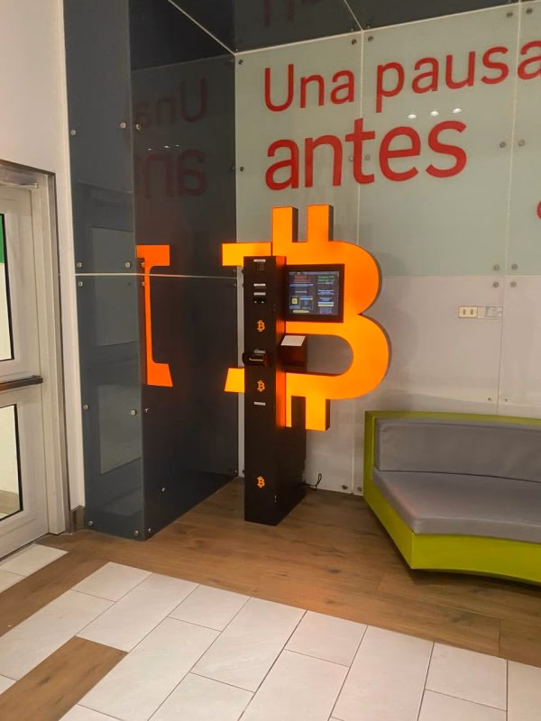 ¿Hay algún cajero automático de BTC en Chile?