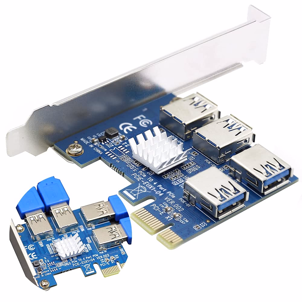 ¿Puedo usar un cable elevador PCIe para minería?
