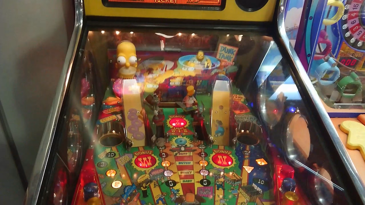 How much is The Simpsons arcade worth?