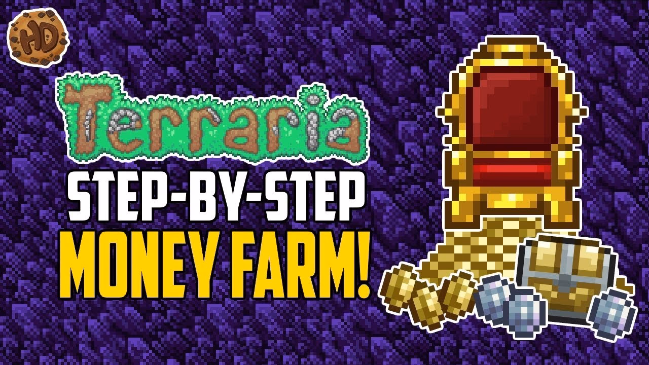 How to farm gold coins in Terraria?