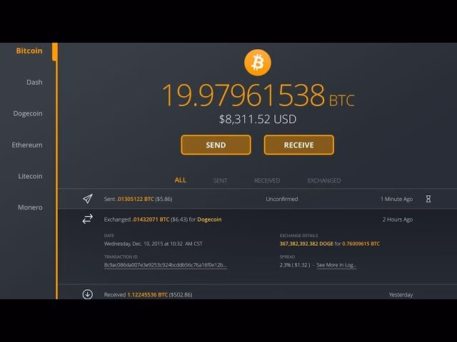 How do I get my Bitcoin out of Exodus?