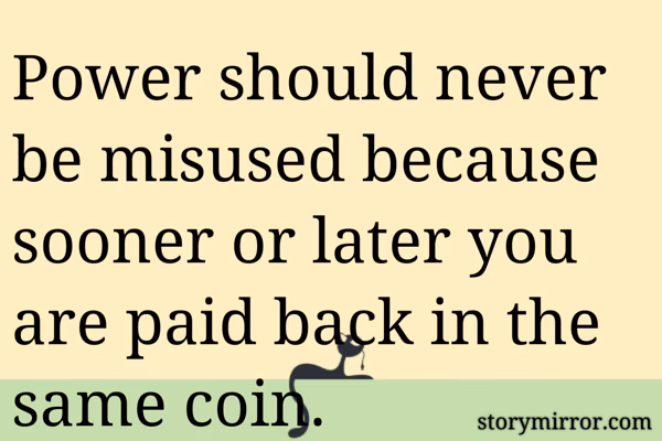 What does it mean to pay one back in the same coin?