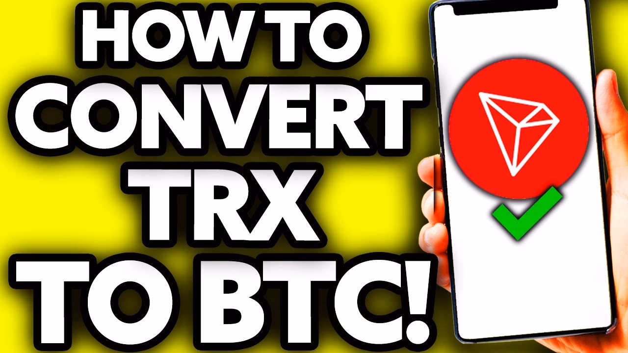Can I swap TRX to BTC?