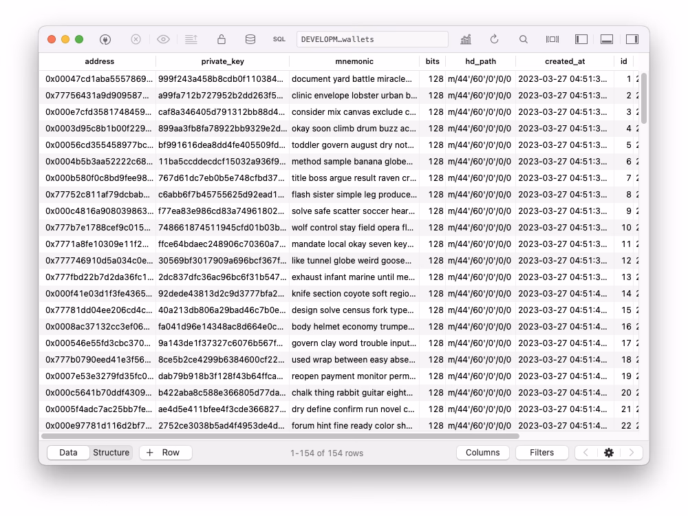 How do you create a vanity address?