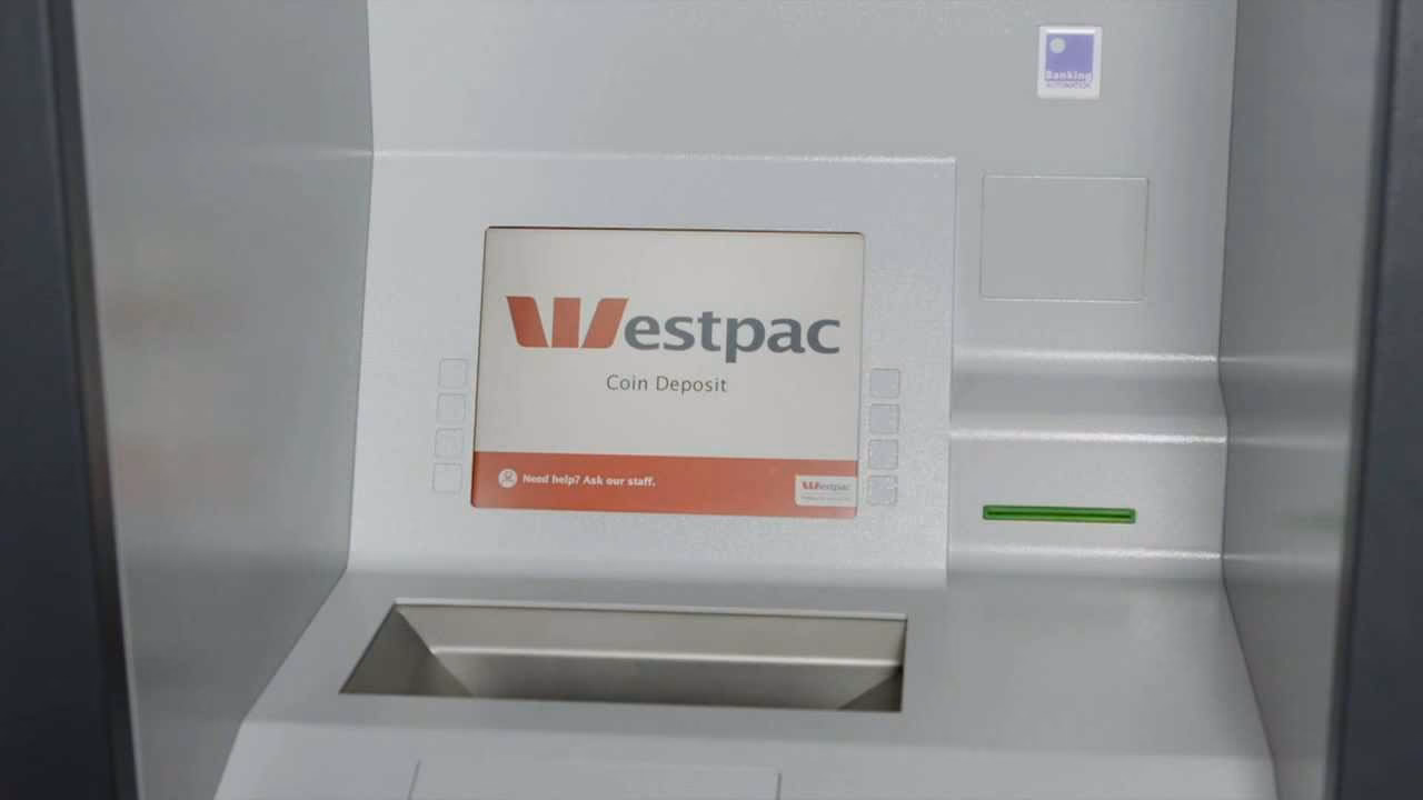Can you deposit coins at Westpac?