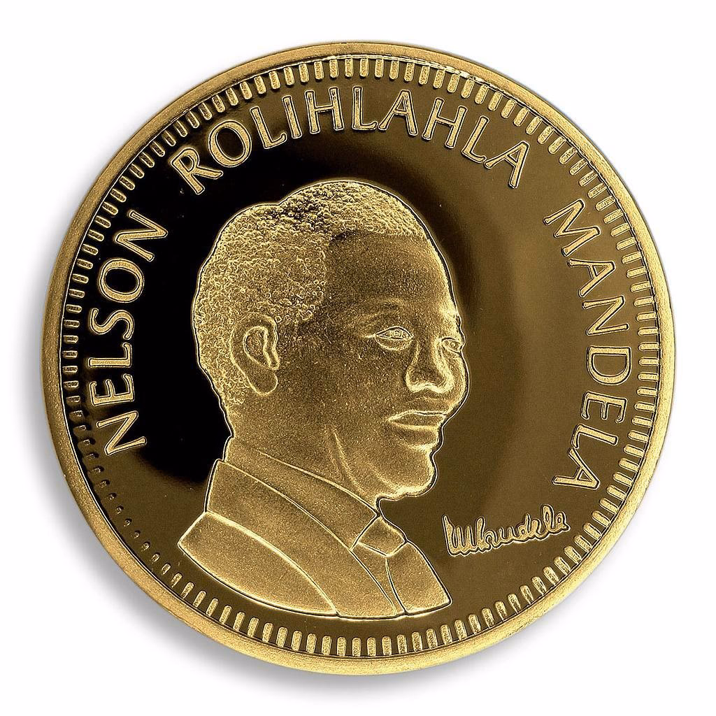 How much is a 2018 Mandela coin worth?