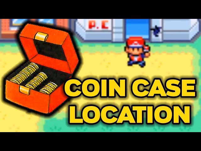 Where can I buy a coin case for Pokémon Red?