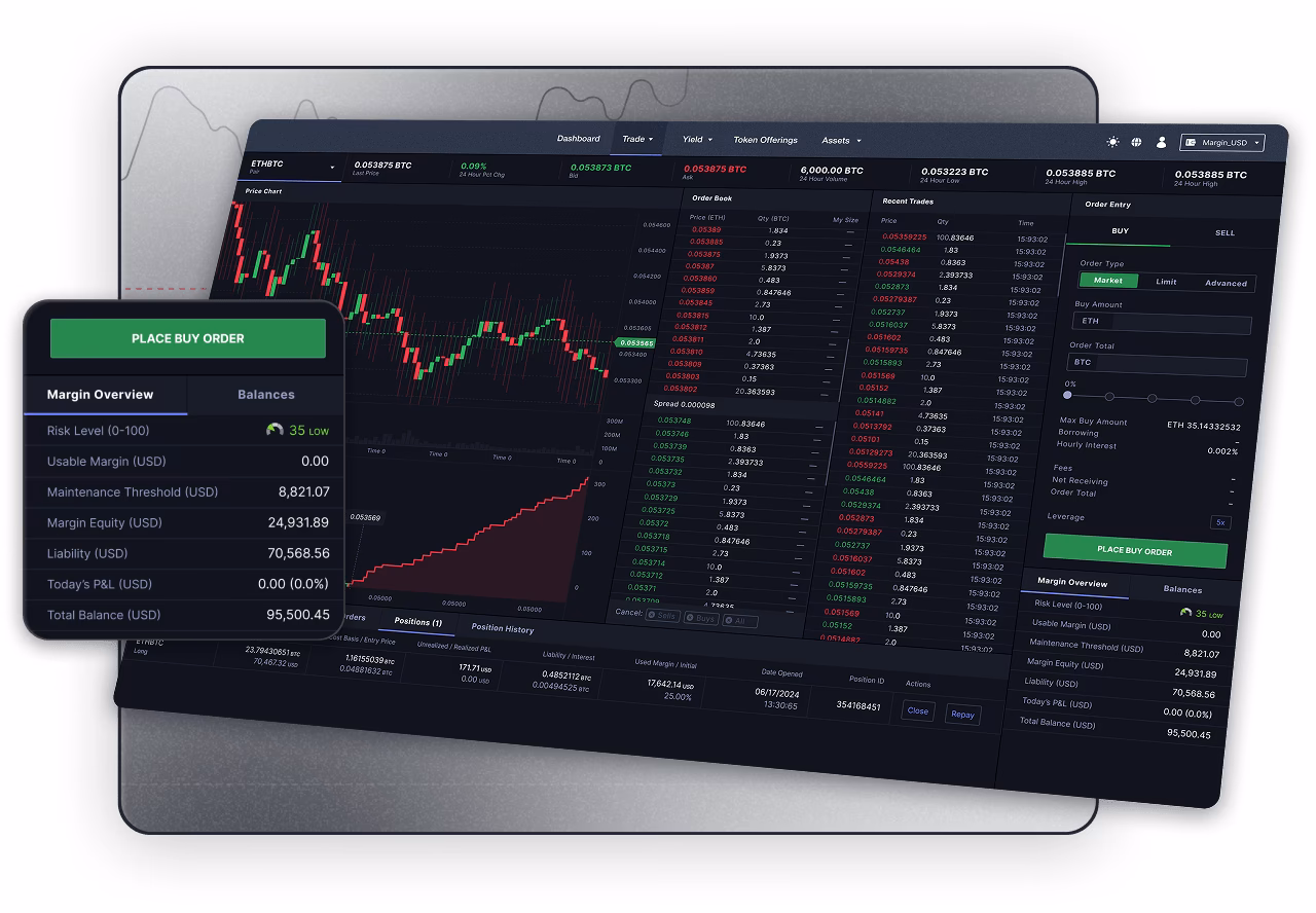 What is a white-label solution for a crypto exchange?