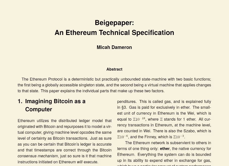 Did Vitalik Buterin introduced the Ethereum project through a whitepaper in 2014?