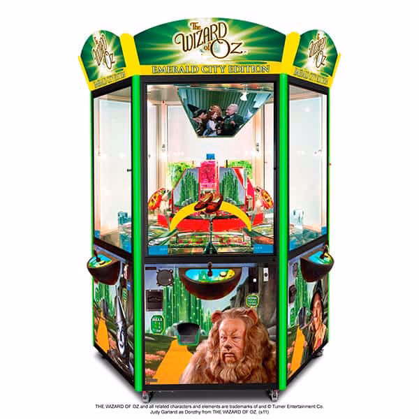 What is the Wizard of Oz arcade coin pusher game?