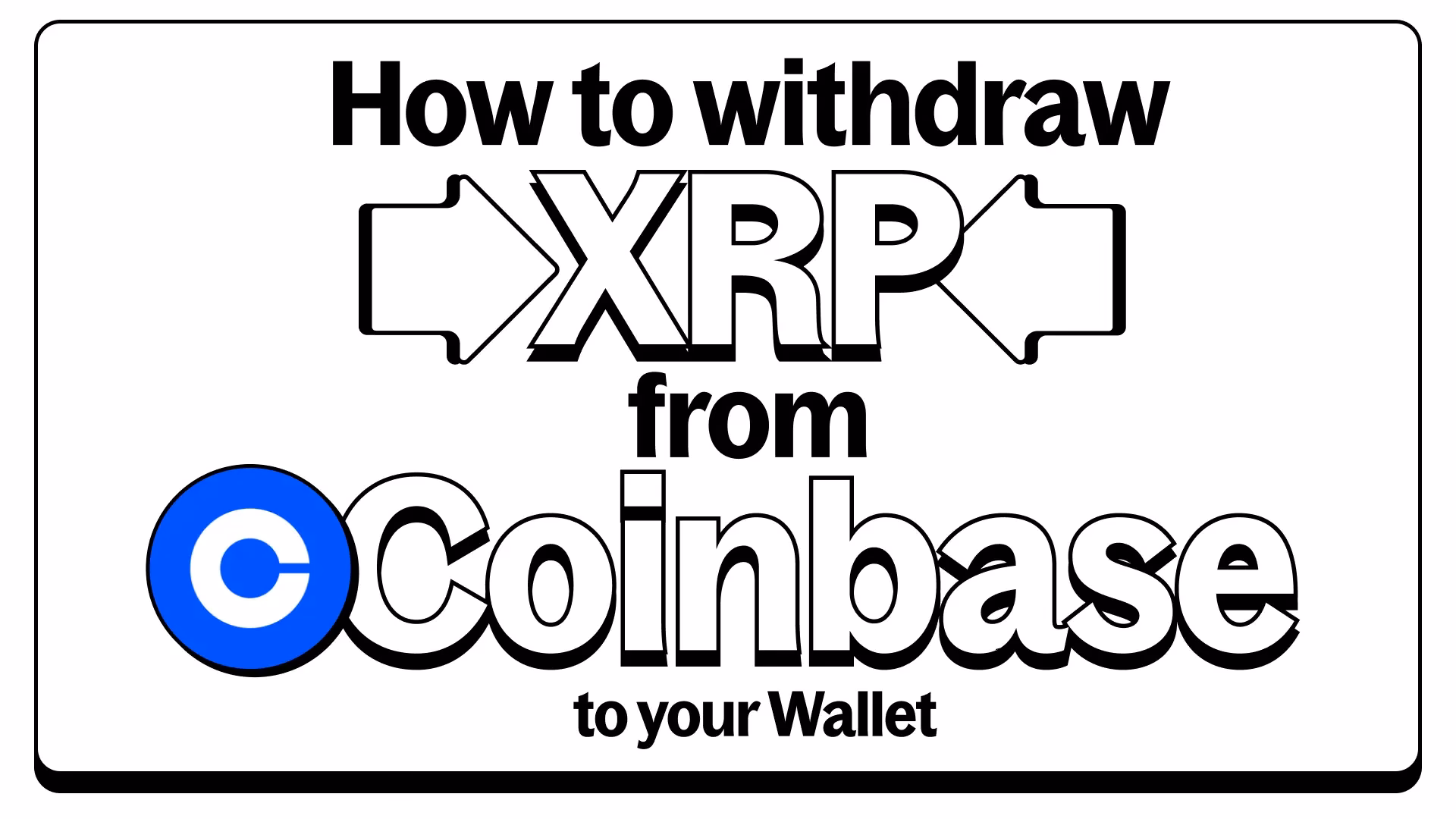 What happens to my XRP on Coinbase?