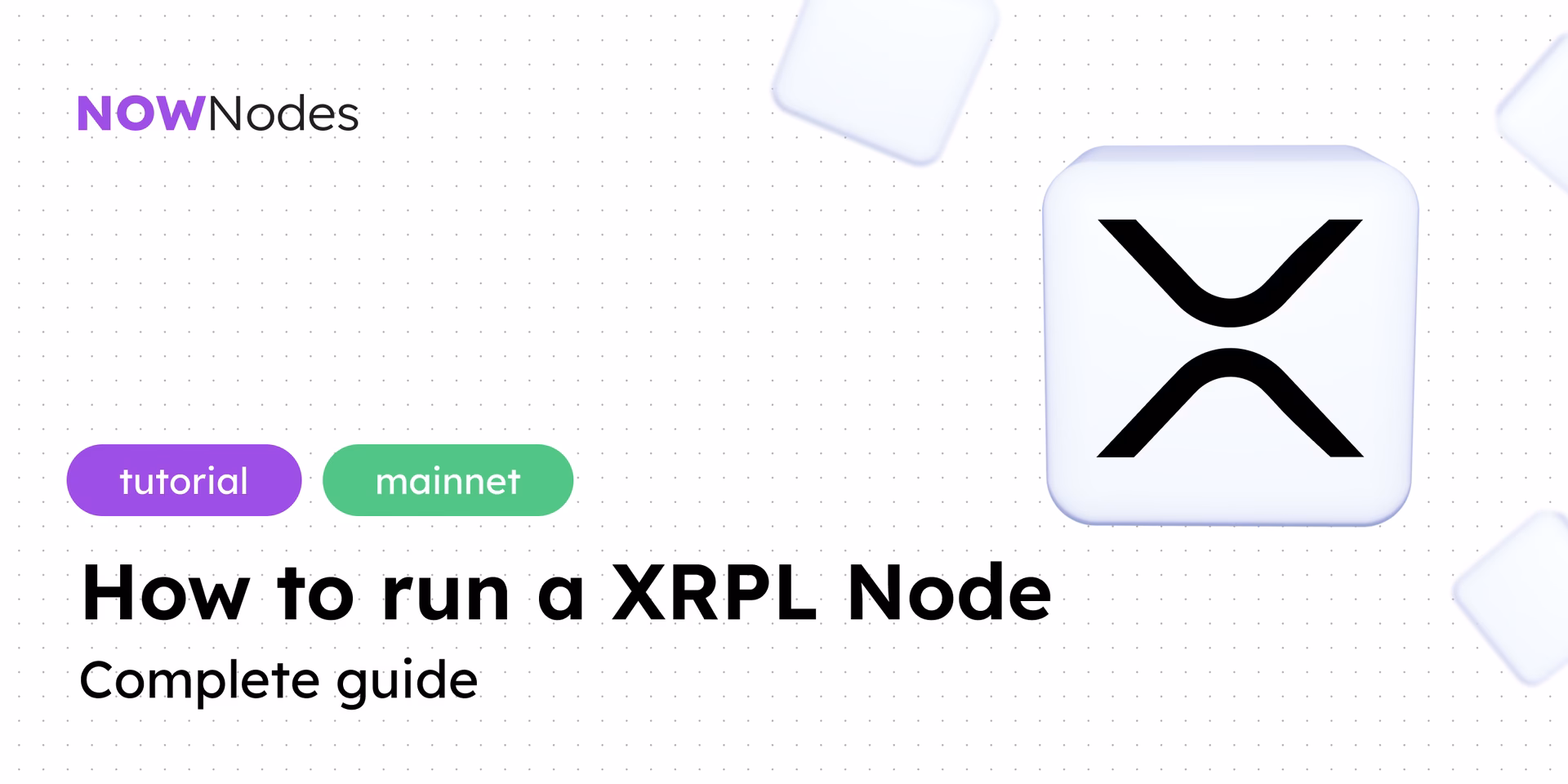 Does XRP have nodes?