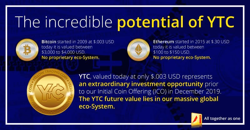 How much is YTC coin worth?