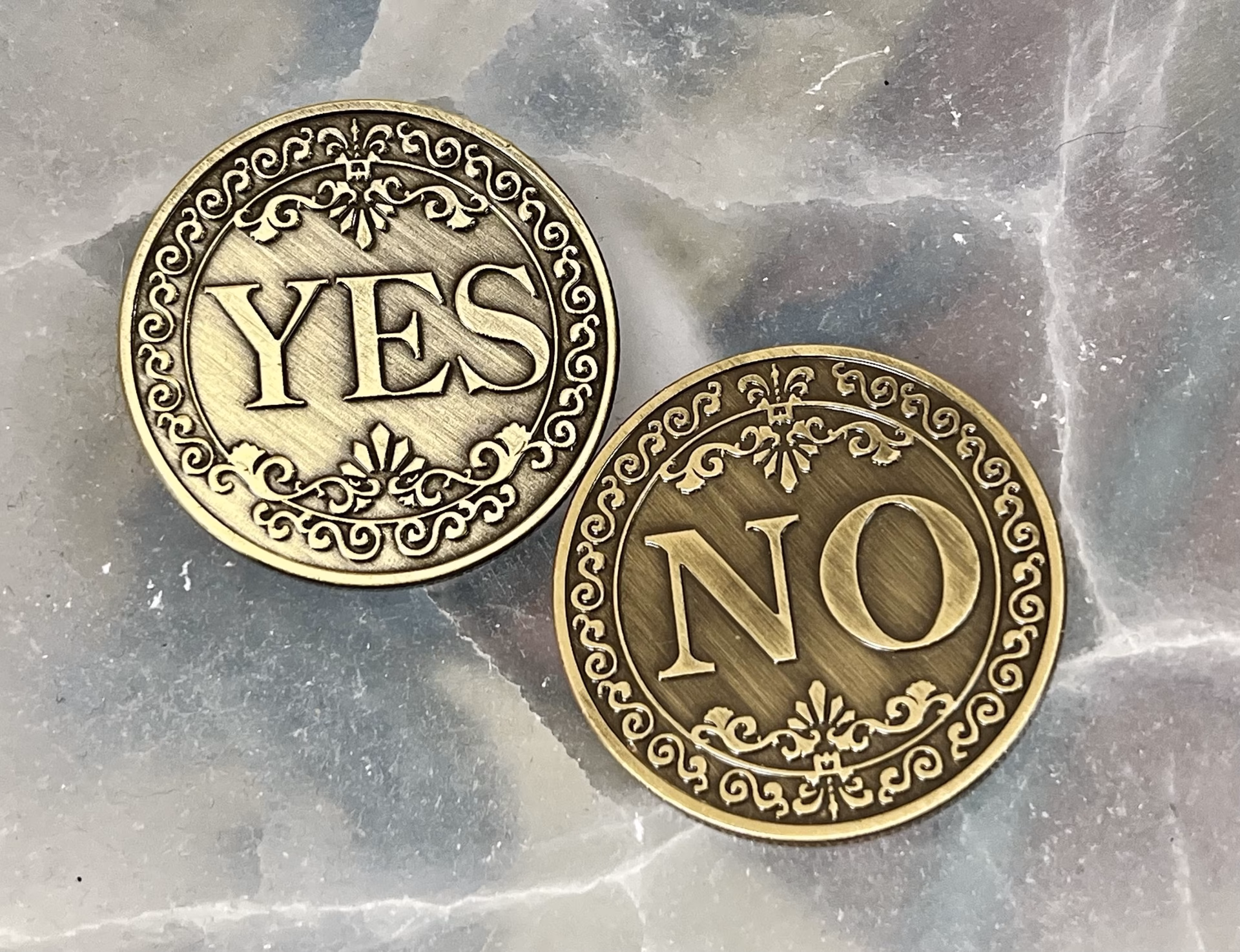 What is the prediction of a coin flip?